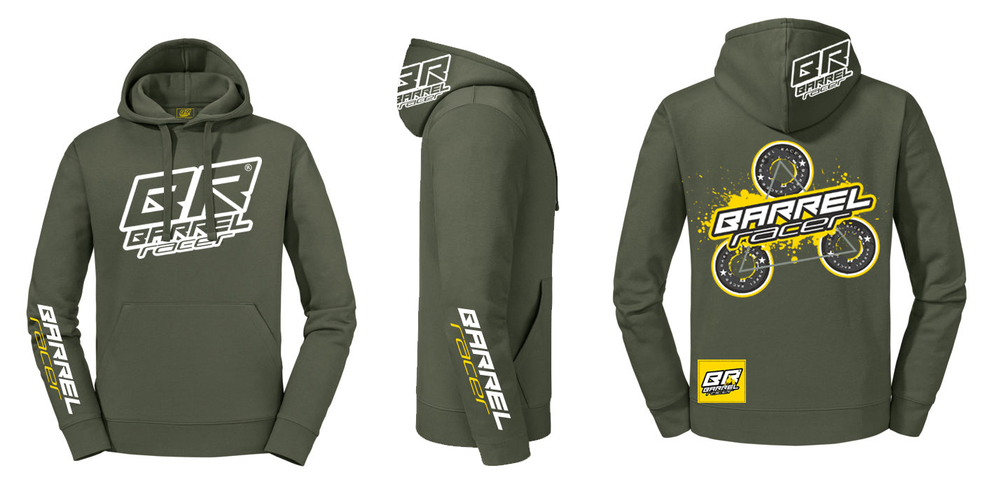 Felpa Barrel Racer THREE BARRELS