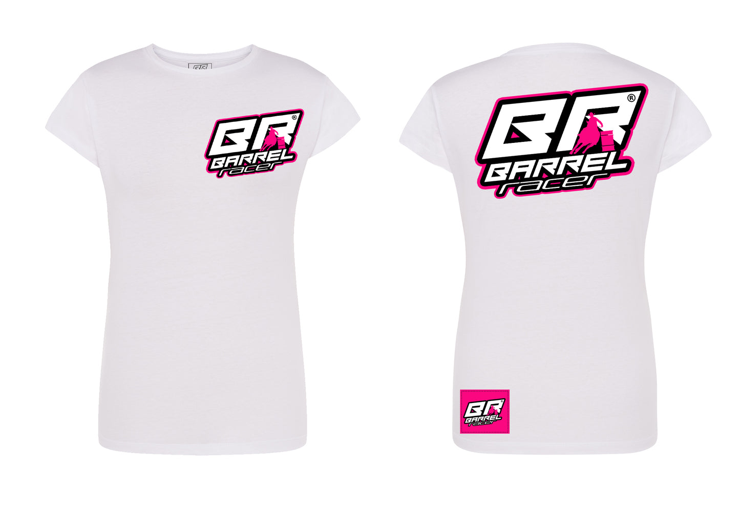T-shirt Barrel Racer OFFICIAL